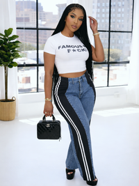 Side Stripe Jeans