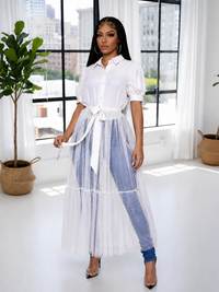 Bellizimos Sheer Combo Tunic