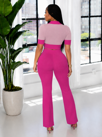 Polo Top & Pants Set