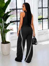 Stripe Cargo Pants