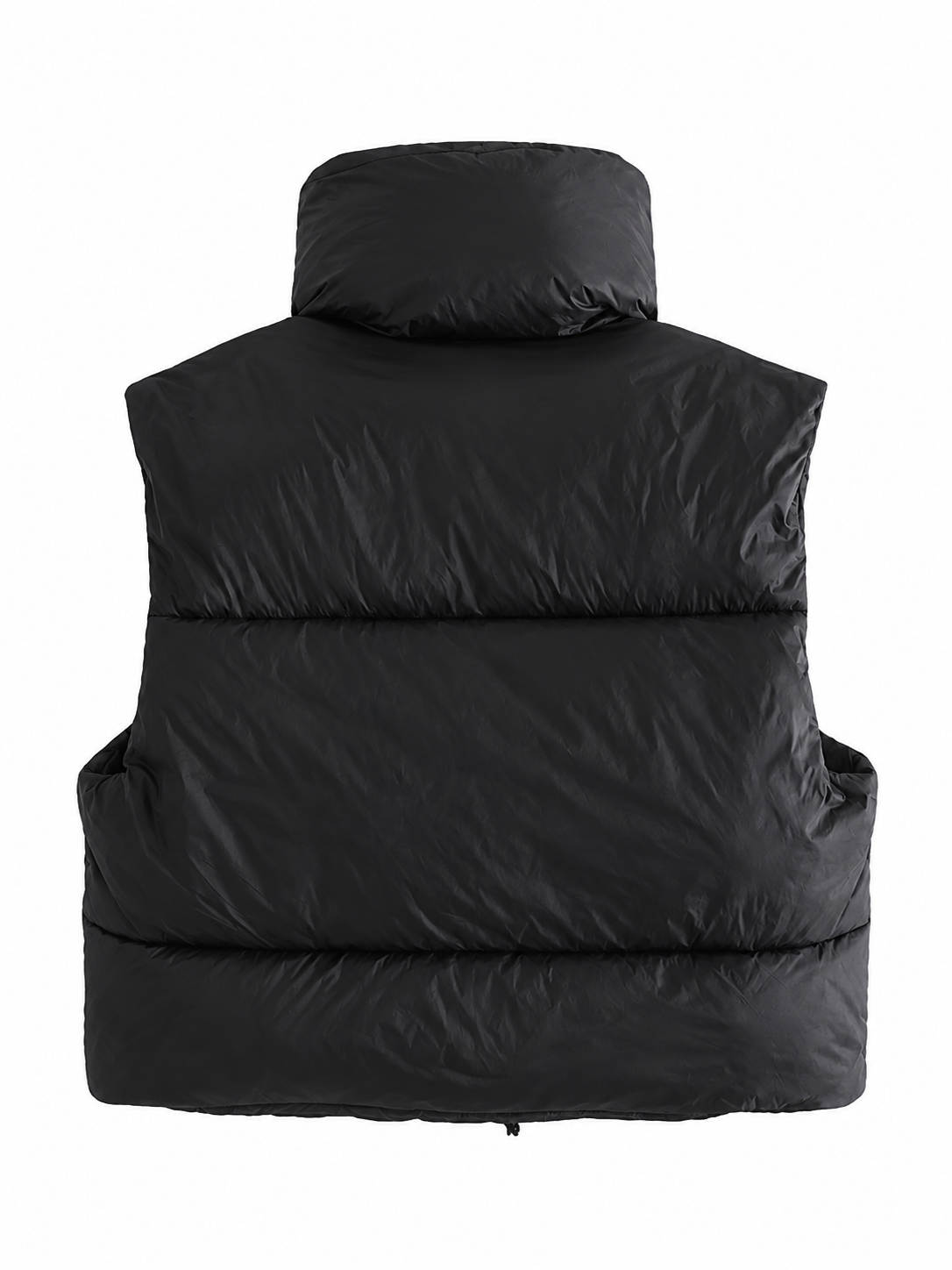 Zip-Front Puffer Vest