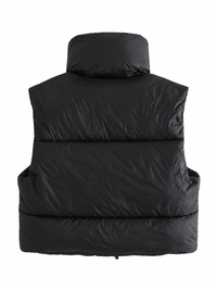 Zip-Front Puffer Vest