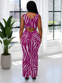 Printed Tank Dress