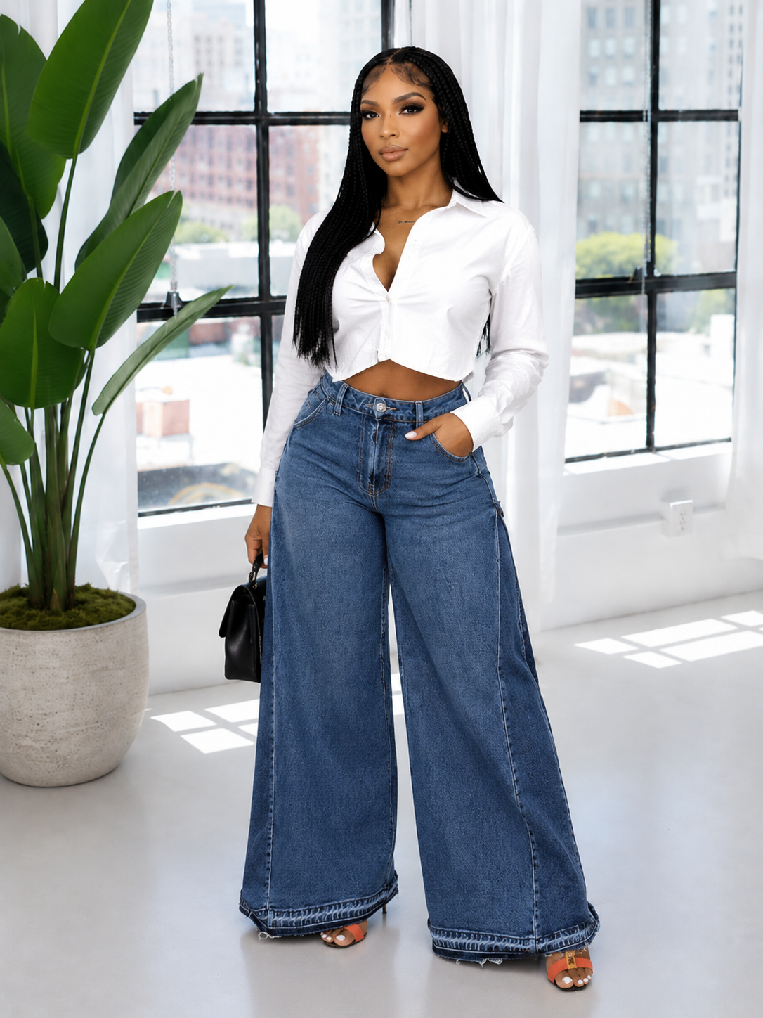 Wide Leg Jeans
