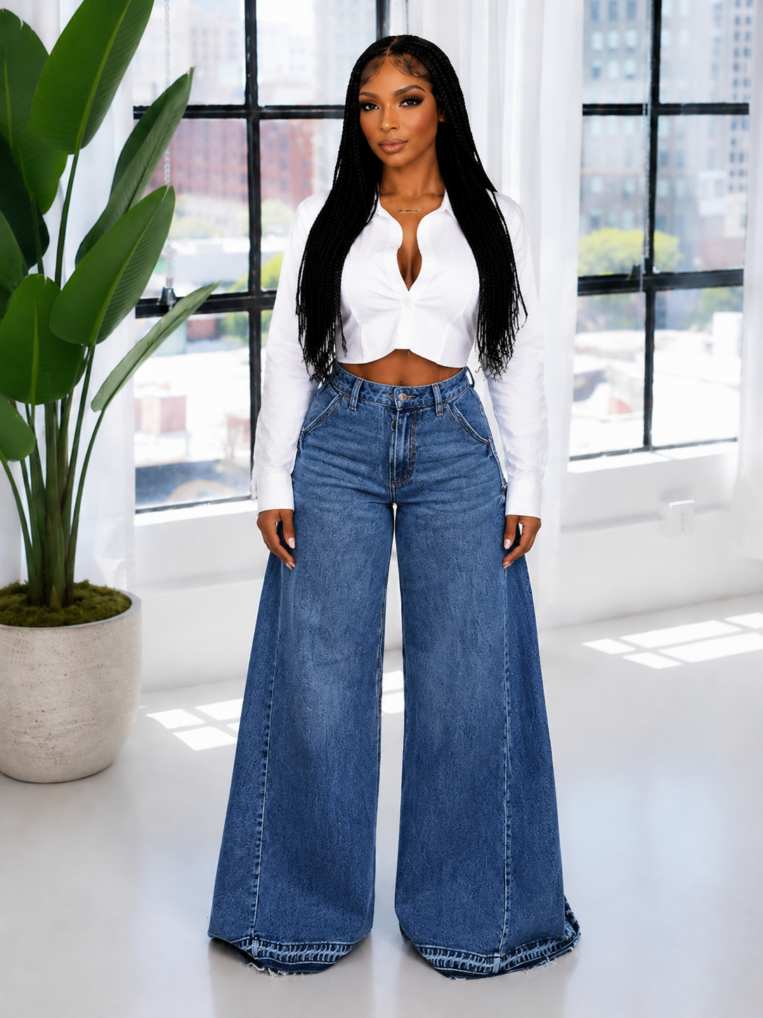 Wide Leg Jeans