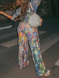 Printed Denim Shirt