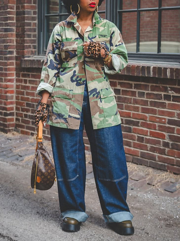 Camo Cargo Jacket