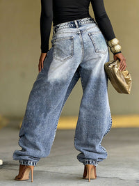 Asymmetric Overlap Jeans