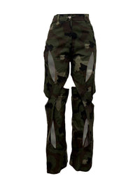 Camo Cutout Pants