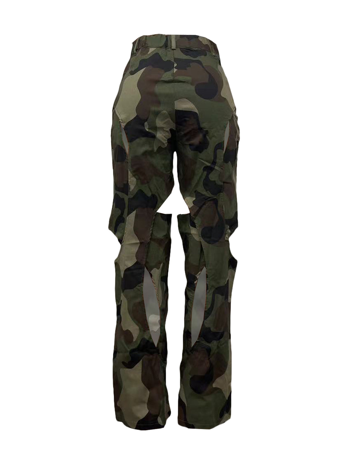 Camo Cutout Pants