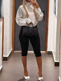 Dot Zip-Front Jacket