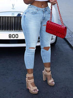 Bellizimos Lace-Up Skinny Jeans