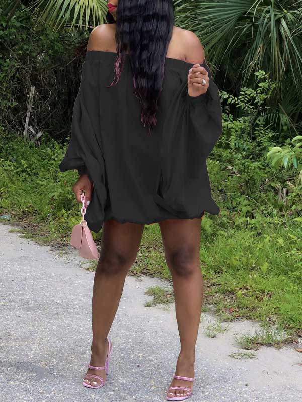 Bellizimos Off-Shoulder Parachute Dress