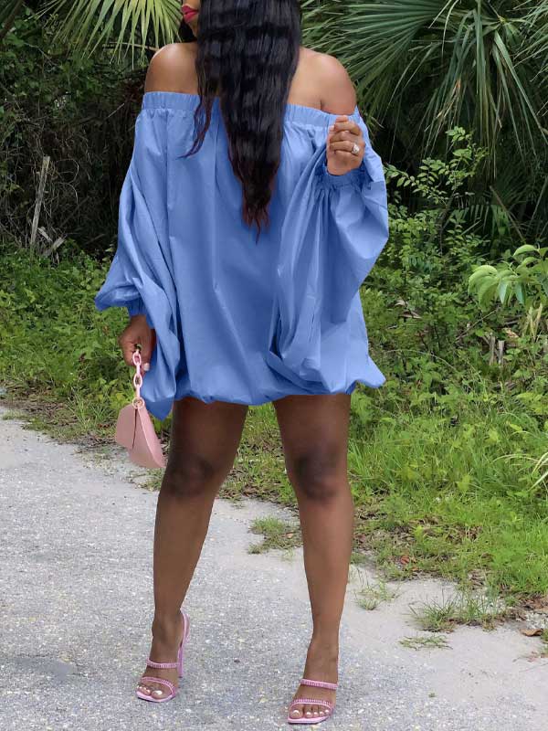 Bellizimos Off-Shoulder Parachute Dress