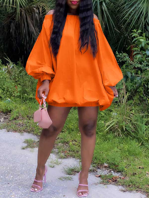 Bellizimos Off-Shoulder Parachute Dress