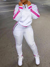 Zip-Front Sweatshirt & Jogger Pants Set