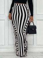 Bellizimos Fringe Combo Stripe Skirt