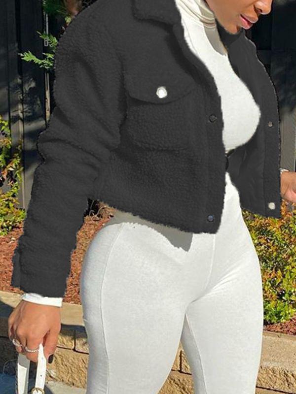 Bellizimos Solid Shearling Jacket
