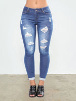 Distressed Skinny Jeans--Clearance