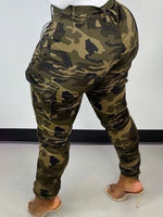Camo Belted Jeans