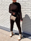 Solid Textured Jumpsuit