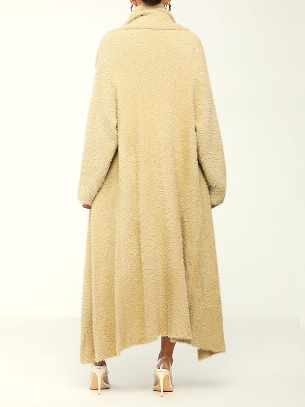 Fuzzy Cardigan & Dress Set