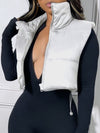 Zip-Front Puffer Vest