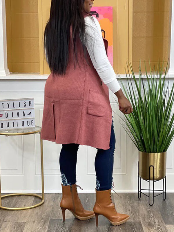 Bellizimos Knit Lapel Vest