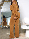 Ripped Sweatshirt & Pants Set