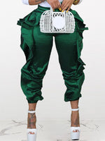Frilled Combo Pants