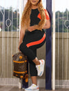 Colorblock Tee & Jogger Pants Set