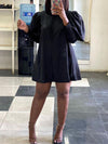 Bishop-Sleeve Shirt Dress