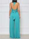 Halter Wide-Leg Jumpsuit