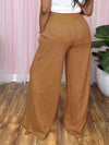 Solid Ribbed Pants
