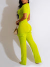 Solid Zip-Front Jumpsuit