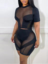 Black Sheer-Combo 2PC Set