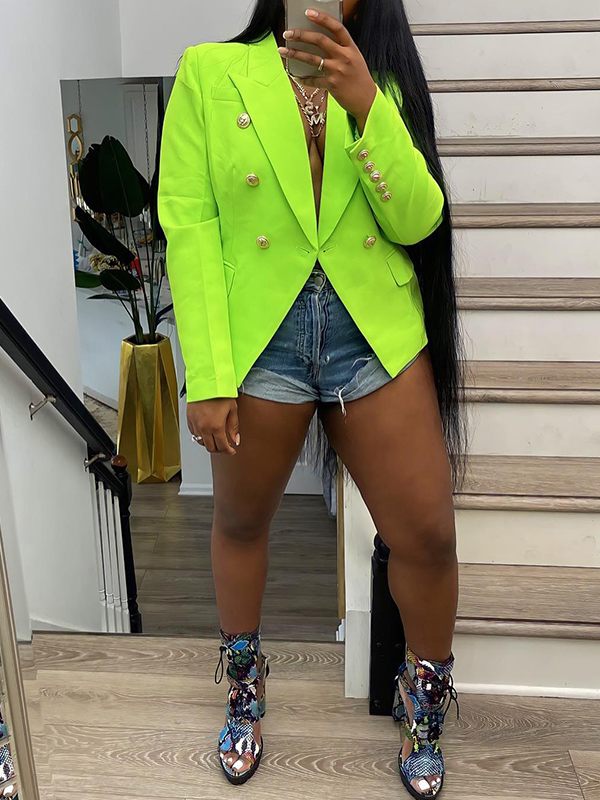 Double-Breasted Blazer