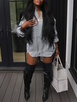 Knit Combo Top