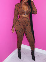 Printed Two-Piece Set