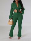 Knit Tied Top & Pants Set