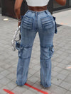 Straight Cargo Jeans