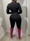 Solid Skinny 2PC Set