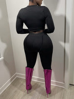 Solid Skinny 2PC Set