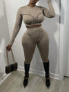 Solid Skinny 2PC Set
