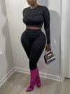 Solid Skinny 2PC Set