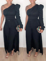 One-Shoulder High-Low Top